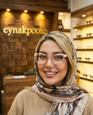 فریم عینک طبی زنانه صورتی OPR