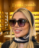 عینک آفتابی زنانه موسکات رنگ مشکی پلنگی