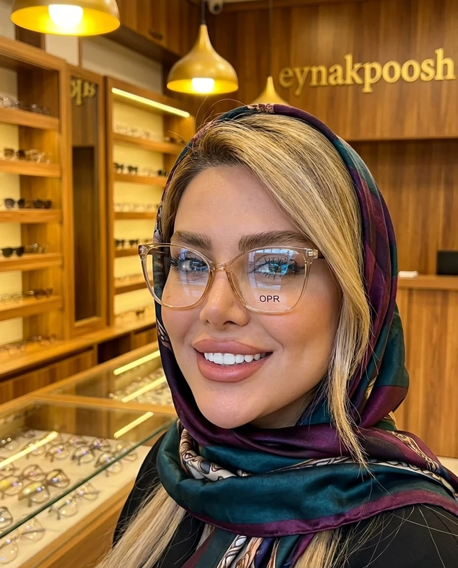 فریم عینک طبی زنانه