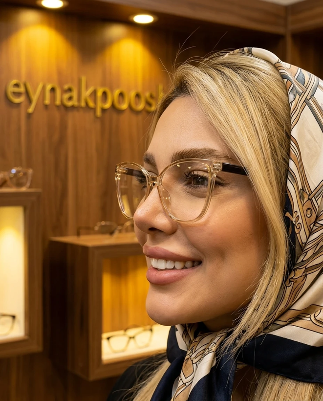 عینک زنانه