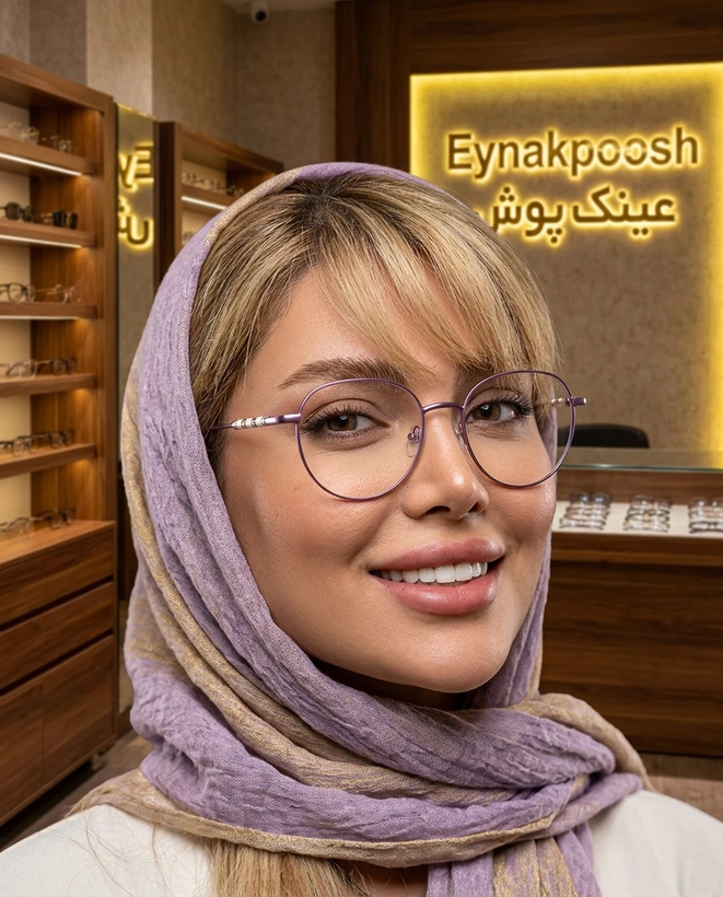 فریم عینک طبی زنانه