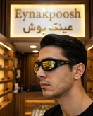 عینک ورزشی کاور دار