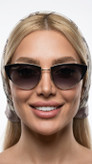 عینک گربه ای زنانه