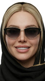 عینک آفتابی زنانه گربه ای یووی ۴۰۰ با رنگبندی کامل
