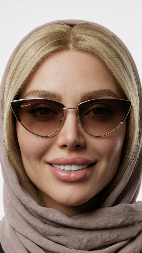 عینک گربه ای زنانه