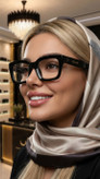 عینک آفتابی زنانه سلین مدل بولد مستطیلی