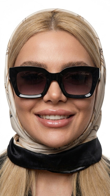 عینک آفتابی زنانه سلین مدل بولد مستطیلی